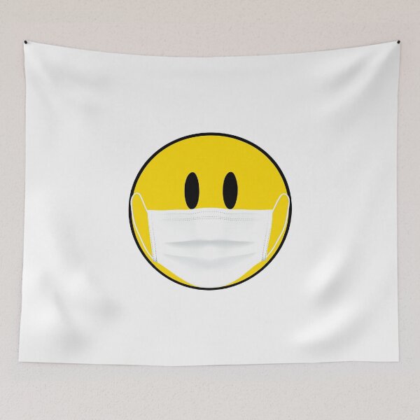 Item preview, Smiling Under Mask | Happy Face |  designed and sold by HappyFaceCo.