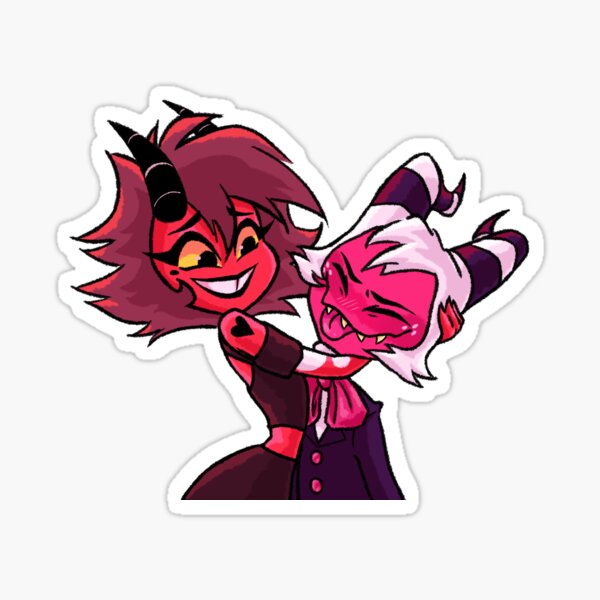 Item preview, Moxxie and Millie: Drunk Moxxie Helluva Boss designed and sold by hayleypikeart.