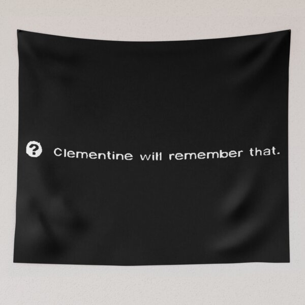 Item preview, Telltale' The Walking Dead Clementine Will Remember That PNG designed and sold by senaeksi.