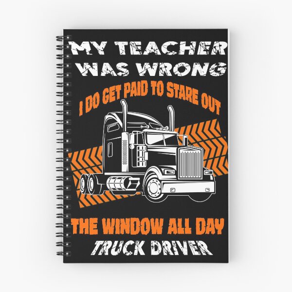 Item preview, Trucker, My Teacher Was Wrong designed and sold by LuckyThirteenUK.