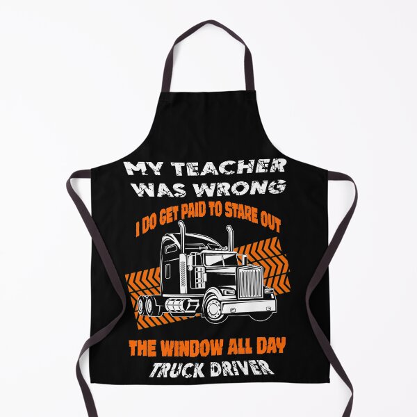 Item preview, Trucker, My Teacher Was Wrong designed and sold by LuckyThirteenUK.