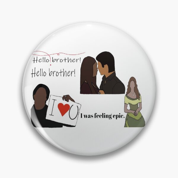 Item preview, "Hello brother", Damon Salvatore, Delena, "I was feeling epic", Katherine Pierce designed and sold by TheBayanShop.