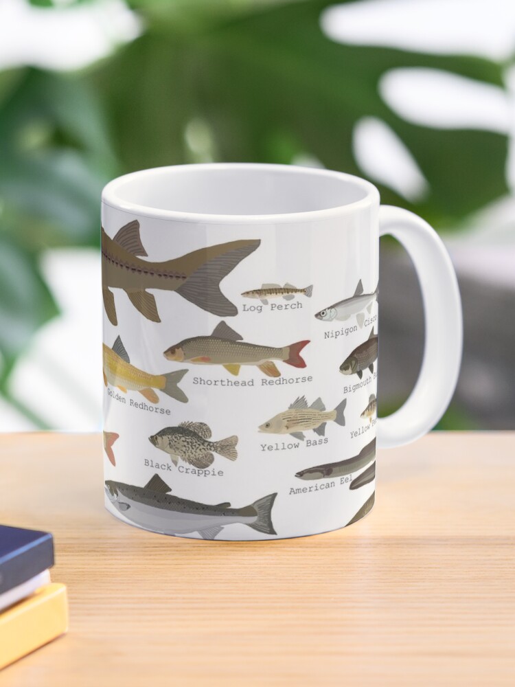 Fishes of Wisconsin Coffee Mug for Sale by andybirkey