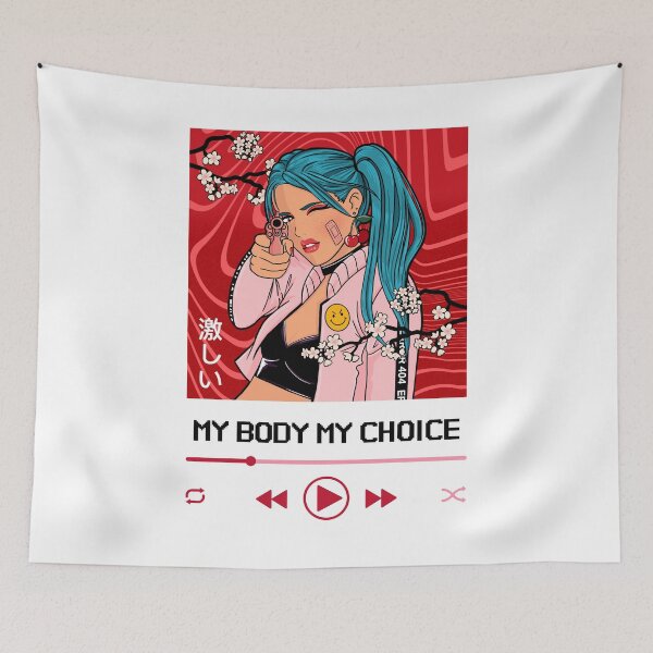 Item preview, My Body My Choice Birth Control Happy Women Day Misogyny designed and sold by KLINESTORE.