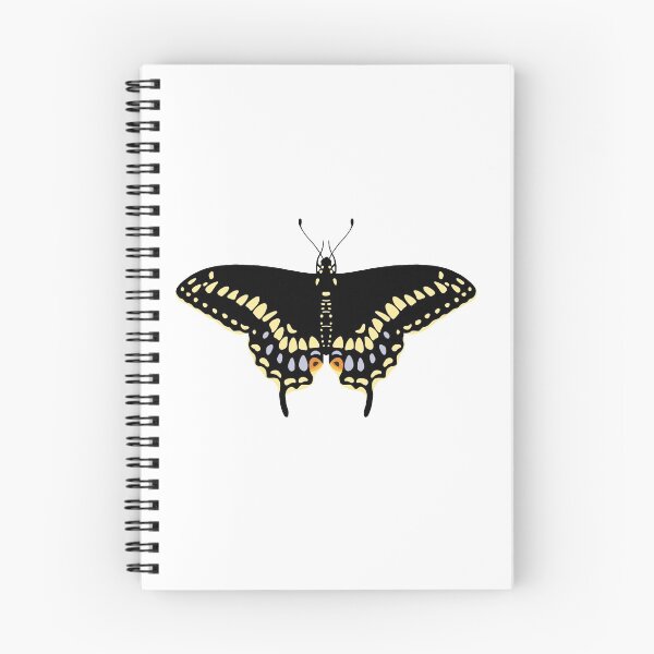 Item preview, Black swallowtail butterfly design designed and sold by hanameda.