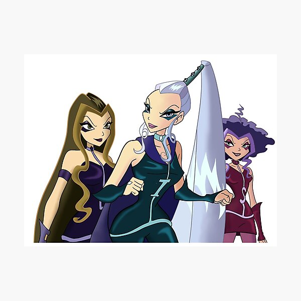 The Trix - Winx Club - Evil Chuckling Photographic Print for Sale by  Matildaaa