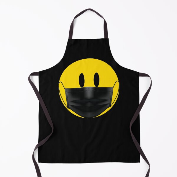 Item preview, Smiling Under Black Mask | Happy Face | designed and sold by HappyFaceCo.