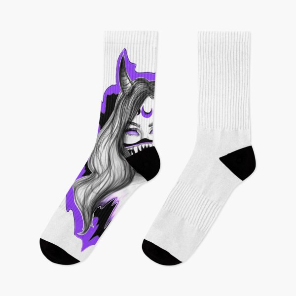 Item preview, purple demon girl designed and sold by flyingcatart.