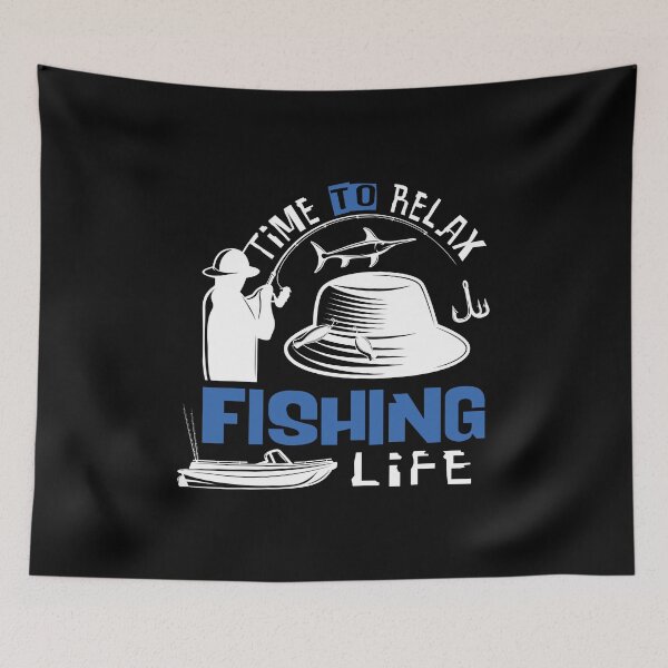 Item preview, Time To Relax - Fishing designed and sold by SmartStyle.