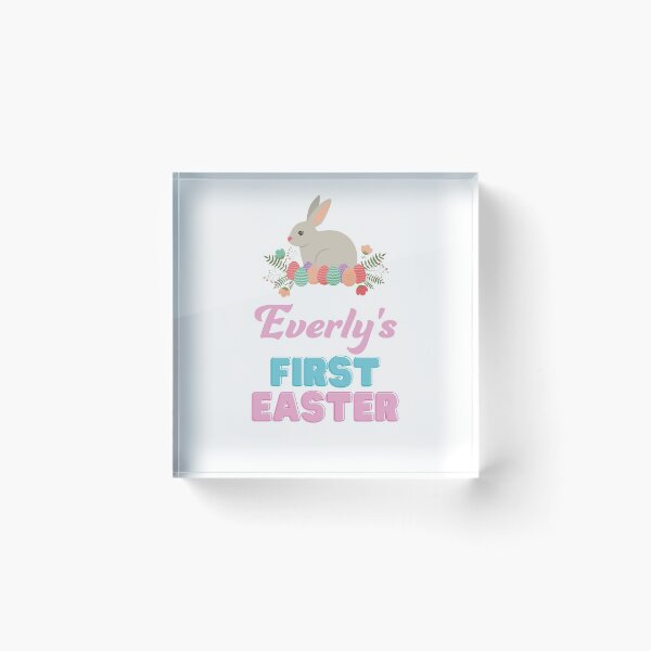 Item preview, Everly's First Easter designed and sold by piastrelli.