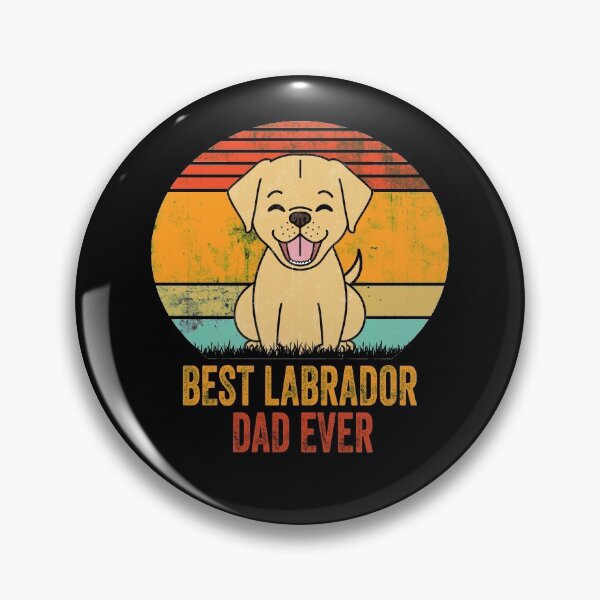 Item preview, Vintage Best Yellow Labrador Dad Ever  designed and sold by Guarddogdrive.