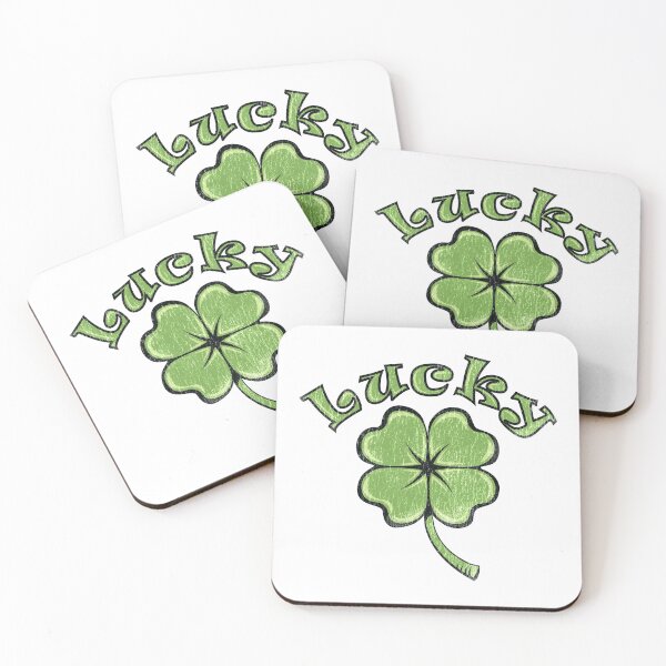 Item preview, Lucky four leaf clover designed and sold by McGeorgeApparel.