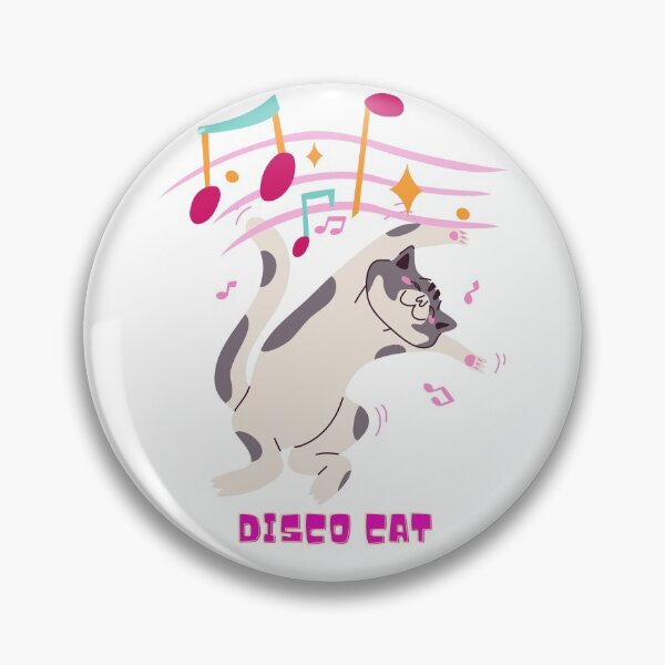Item preview, Disco cat designed and sold by Trantor-Tees.