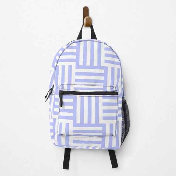 Item preview, Blue and White Geometric Lines designed and sold by Timegraf.