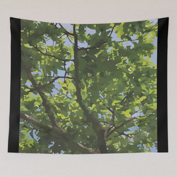 Item preview, Green Leaves Blue Sky designed and sold by Smartalb.