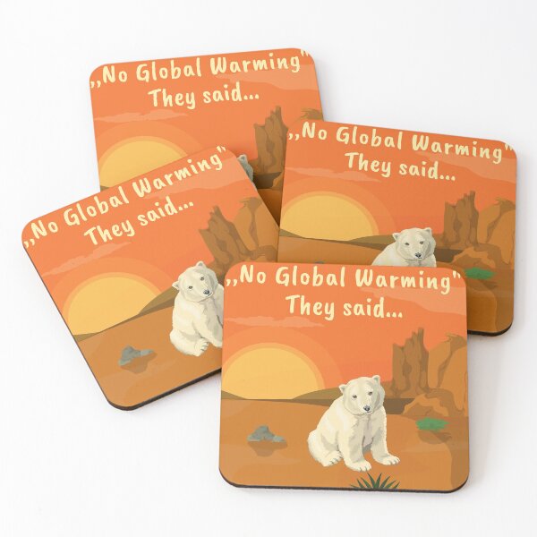 Item preview, "No global warming" they said... designed and sold by Try-It.