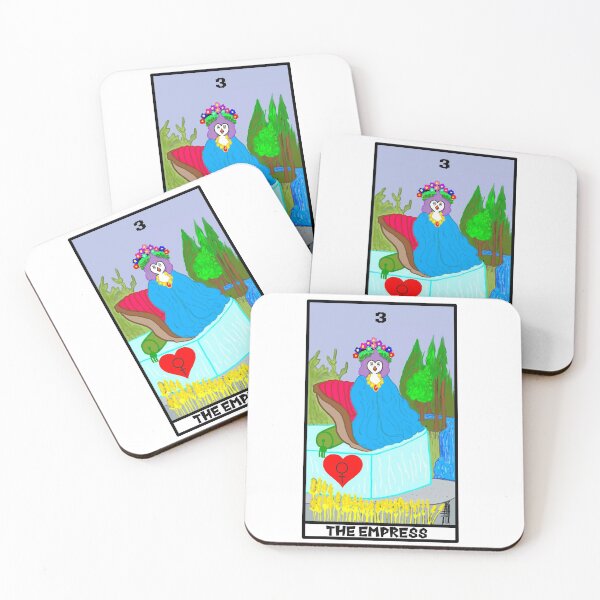 Item preview, The Penguins Tarot The Empress  designed and sold by thepenguinscomx.