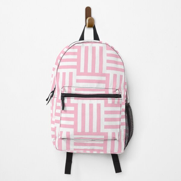 Item preview, Pink and White Geometric Lines designed and sold by Timegraf.