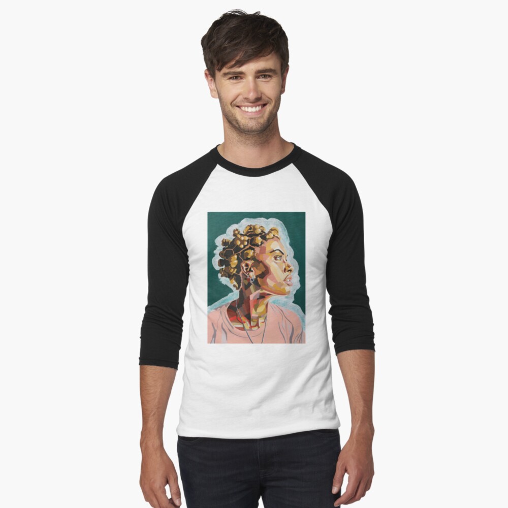 Item preview, Baseball ¾ Sleeve T-Shirt designed and sold by mikelahl.
