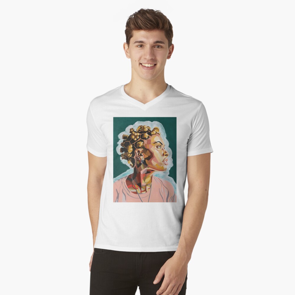 Item preview, V-Neck T-Shirt designed and sold by mikelahl.