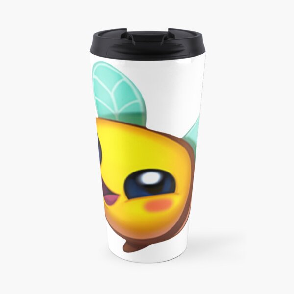 abeja feliz Taza de café de viaje