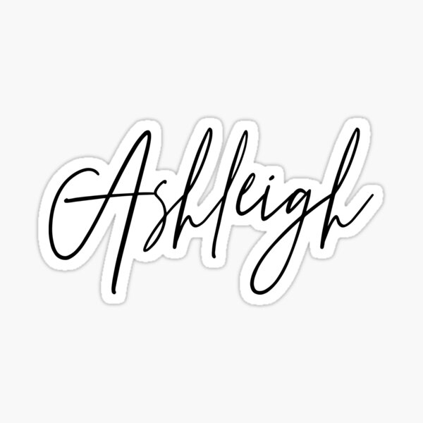 Ashleigh Sticker