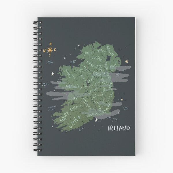 Item preview, Ireland Map designed and sold by Aileen Swansen.