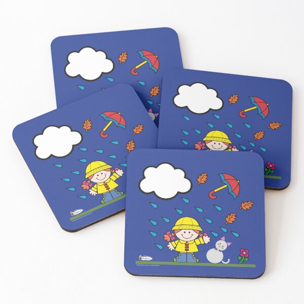 Item preview, Colorforms® Picture of a windy and rainy day designed and sold by MultistorieDog.