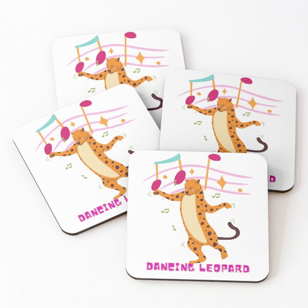 Item preview, Dancing leopard designed and sold by Trantor-Tees.