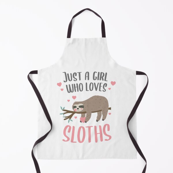 Item preview, Just a Girl Who Loves Sloths Gift Girl designed and sold by CG Studio.