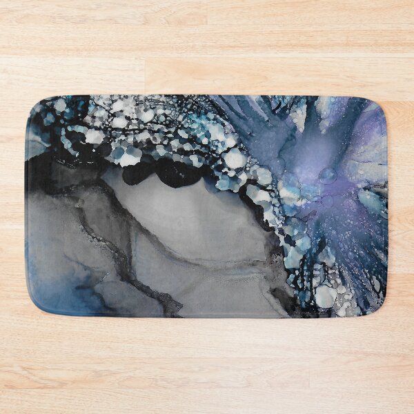 Item preview, Gray and Purple Landslide Abstract, Pebble and Stone Pattern designed and sold by turbandiva.