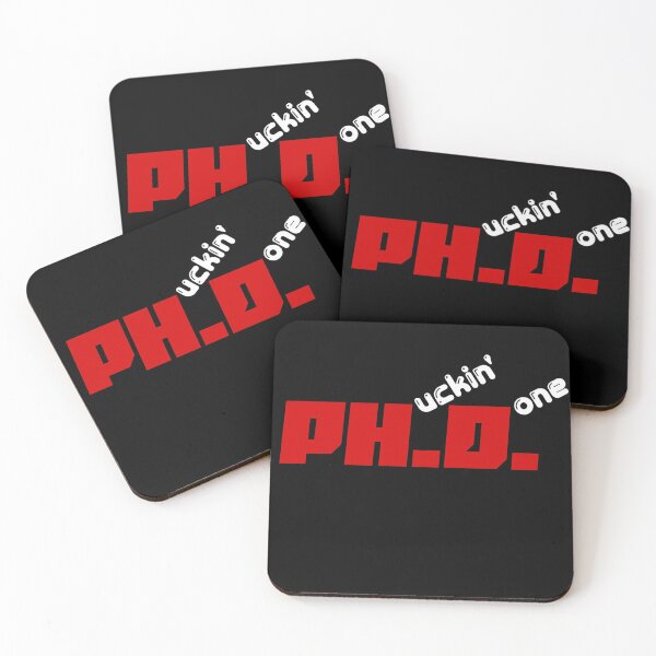 Item preview, Phuckin' Done PhD Grad Student Gift Ideas designed and sold by SereneSouls.