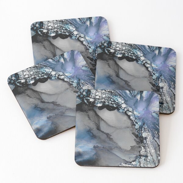Item preview, Gray and Purple Landslide Abstract, Pebble and Stone Pattern designed and sold by turbandiva.