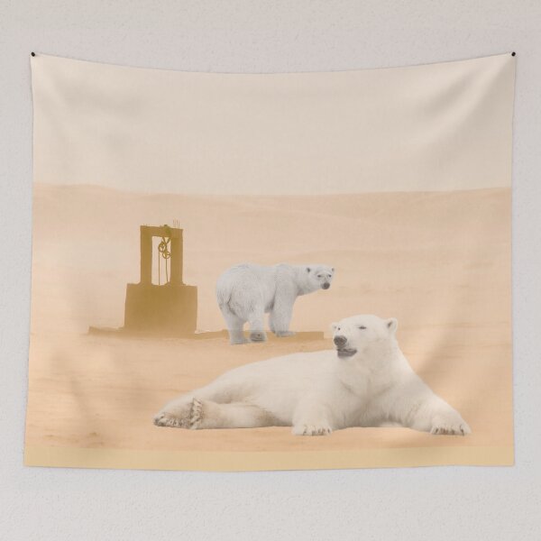 Item preview, Polar bears in a sand storm designed and sold by Try-It.