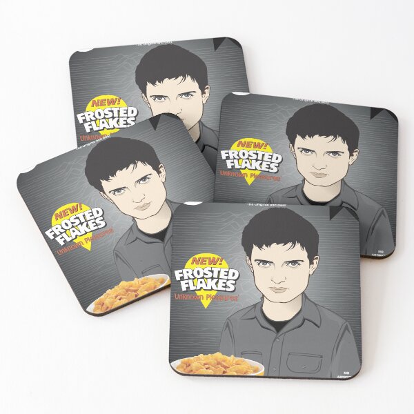 Item preview, CORN FLAKES UNKNOWN PLEASURES  designed and sold by katkillertoys.