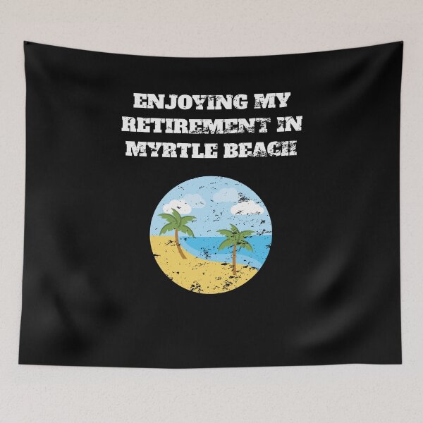 Item preview, Myrtle beach retired south carolina Retro Vintage designed and sold by Jeangel97.