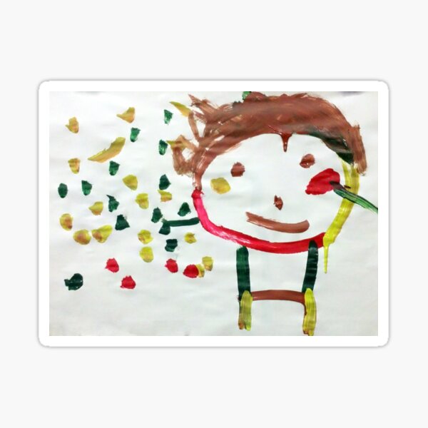 Autumn Boy Sticker