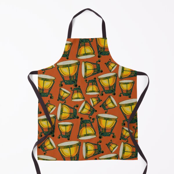 Item preview, Timpani Musical Instrument Pattern Orange designed and sold by jasmijndeklerk.