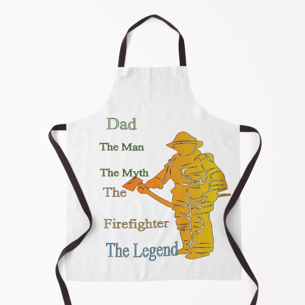 Item preview,  Dad The Man The Myth The Firefighter Legend designed and sold by alayal57.