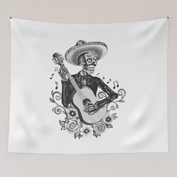 Item preview, Skeleton Guitarist designed and sold by Joelski.