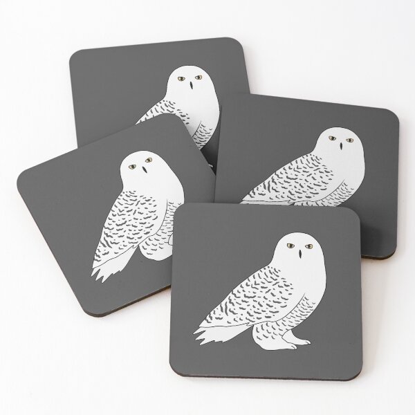 Item preview, Snowy Owl | Arctic February Prompt List 2021 | QuirkyDolphin designed and sold by QuirkyDolphin.