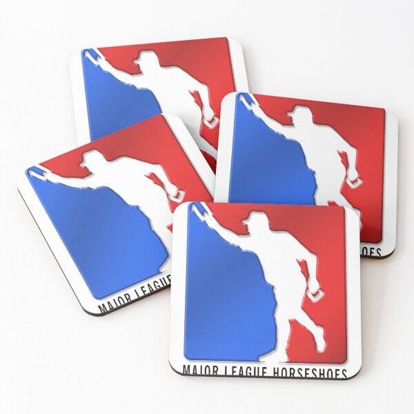 Item preview, Major League Horseshoes (Light Shirt Only) designed and sold by InkableApparel.