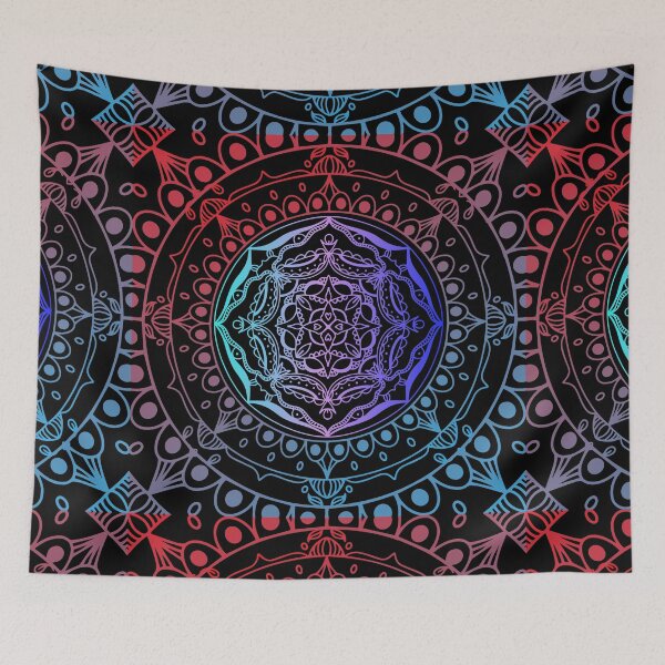 Item preview, Gradient Mandala Pattern designed and sold by Pooja-Lamba.
