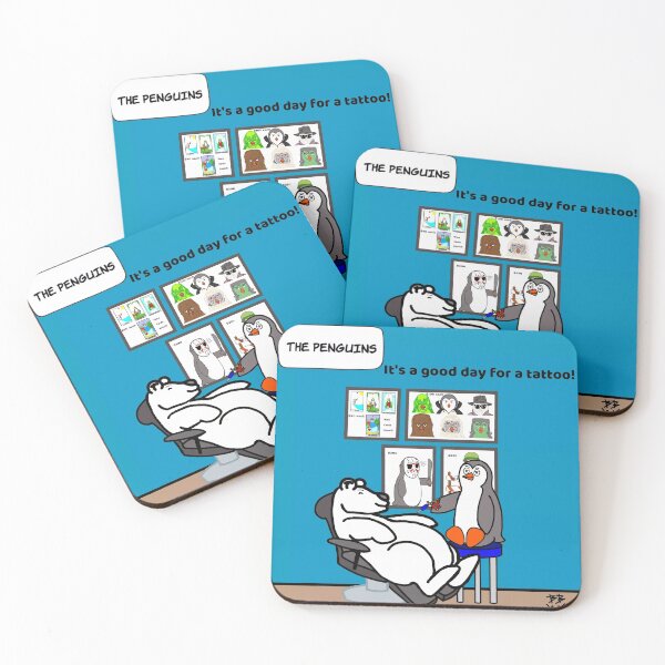 Item preview, The Penguins Tattoo Shop designed and sold by thepenguinscomx.