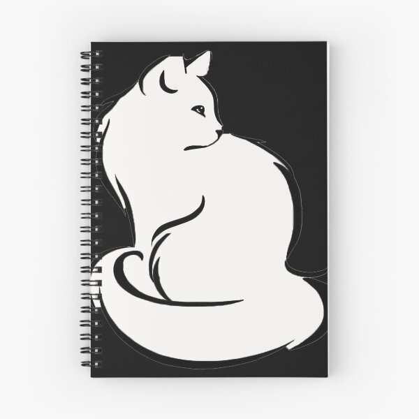 Item preview, Cute white cat designed and sold by kokiii Designs.