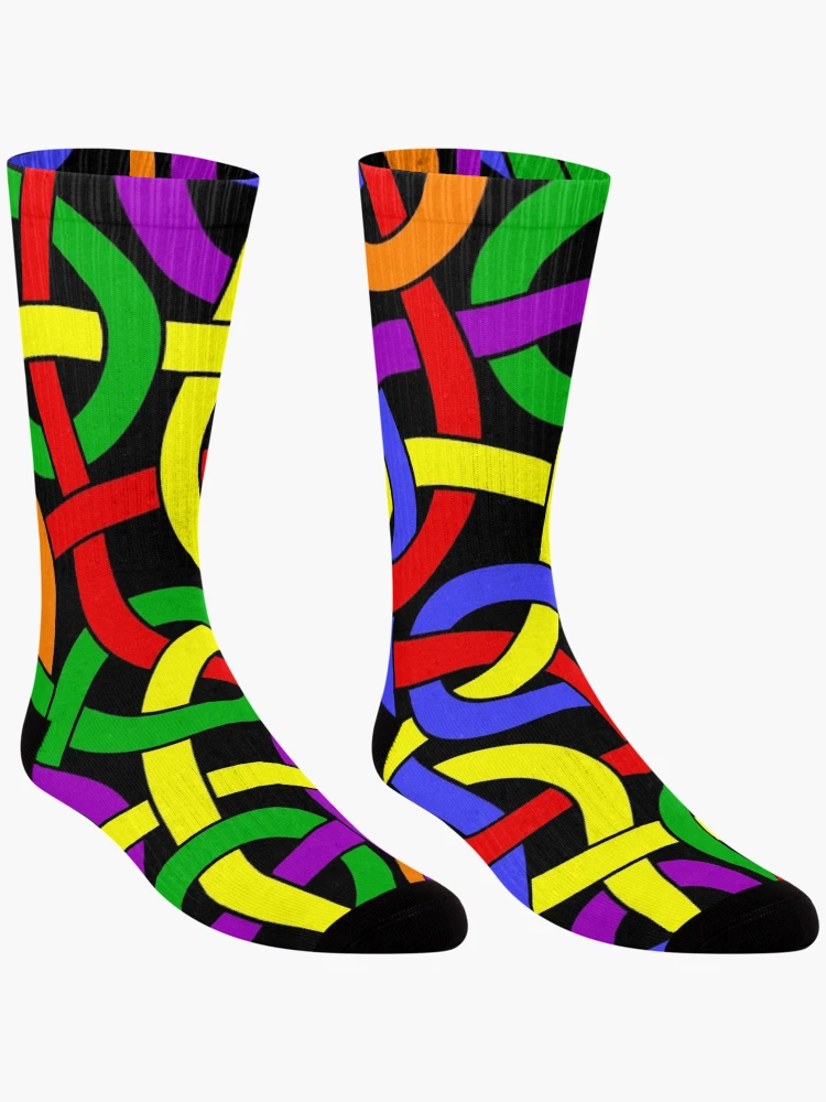 Thumbnail 3 of 5, Socks, Rainbow Array 84 designed and sold by rainbowarray.