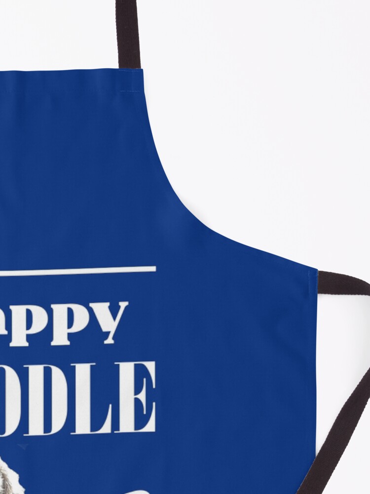 Alternate view of Happy Doodle Dad Apron