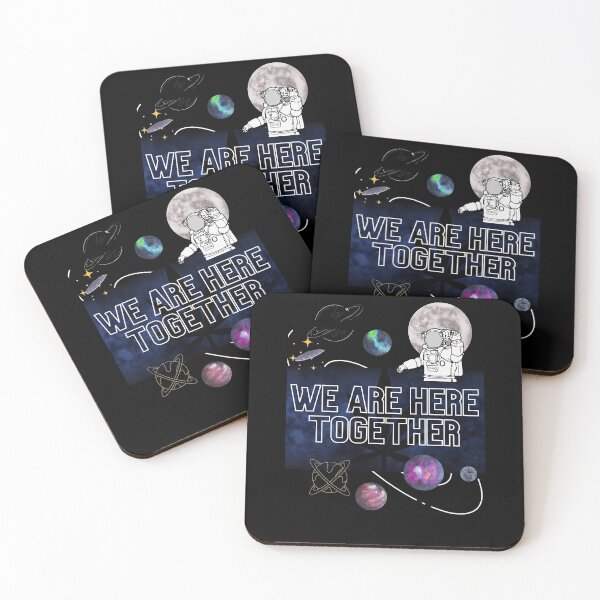 Item preview, WE ARE HERE TOGETHER | UNIVERSE Stoner | Smart Successful Stoner |  designed and sold by AlfaEcho.