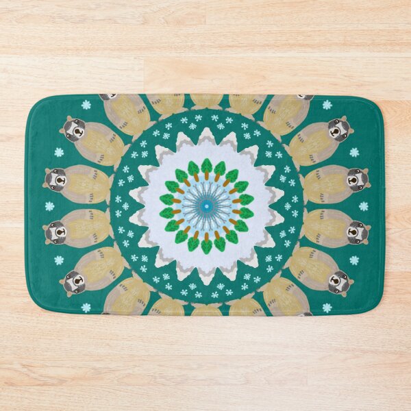 Item preview, Marmot Mountain Mandala Design designed and sold by MandalaZoo.