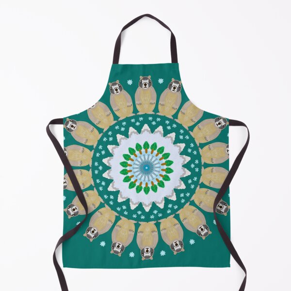 Item preview, Marmot Mountain Mandala Design designed and sold by MandalaZoo.